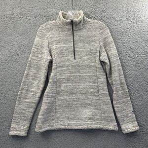 Kuhl Women's Heather Gray Half-Zip Pullover Jacket